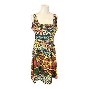 Averie Harlow Pleated MIDI Dress Sleeveless Size XL NWT